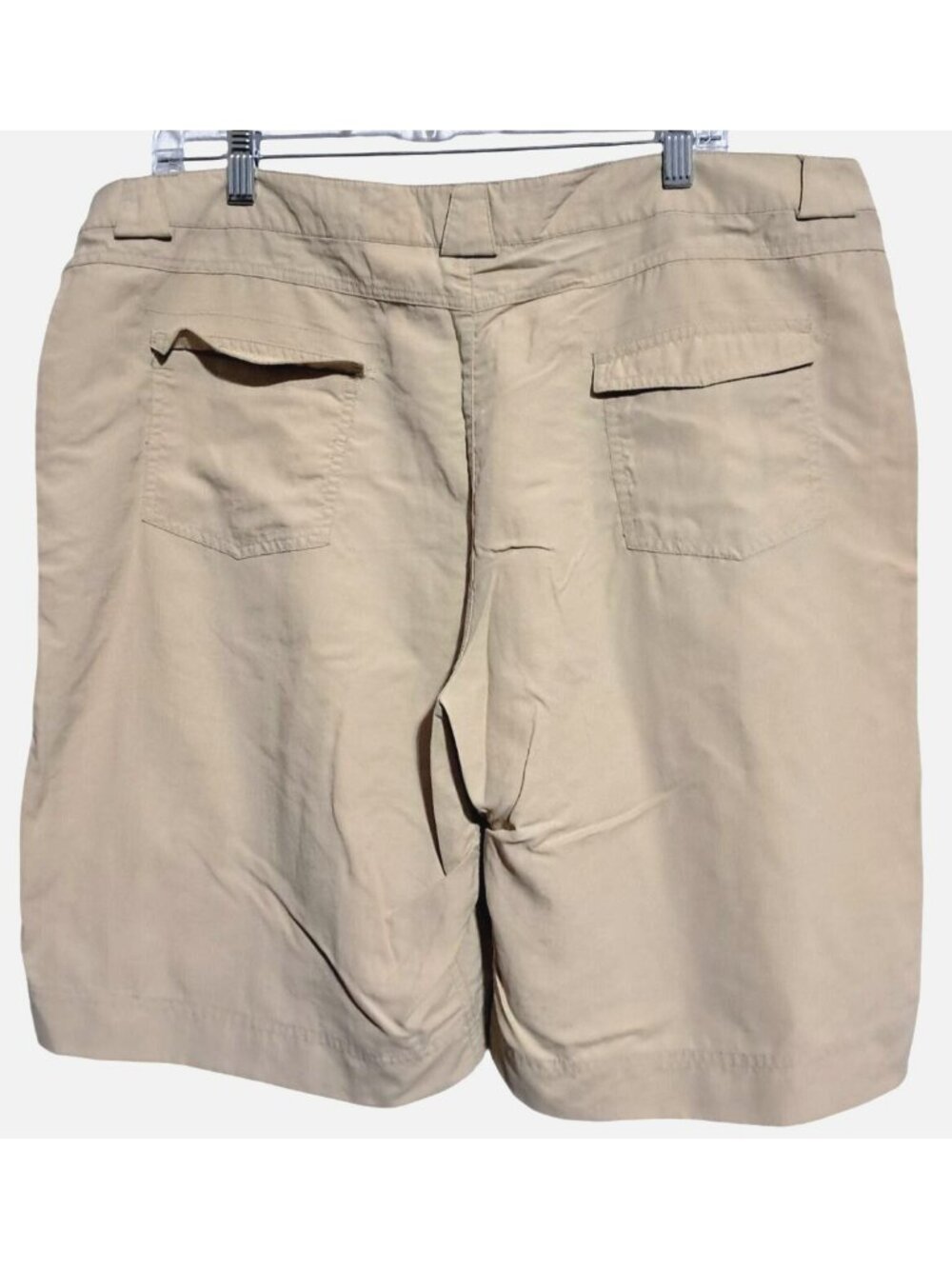 Alpine Design Nylon Cargo Shorts Womens Size 14 Tan Casual Lightweight Outdoor H - Picture 3 of 7